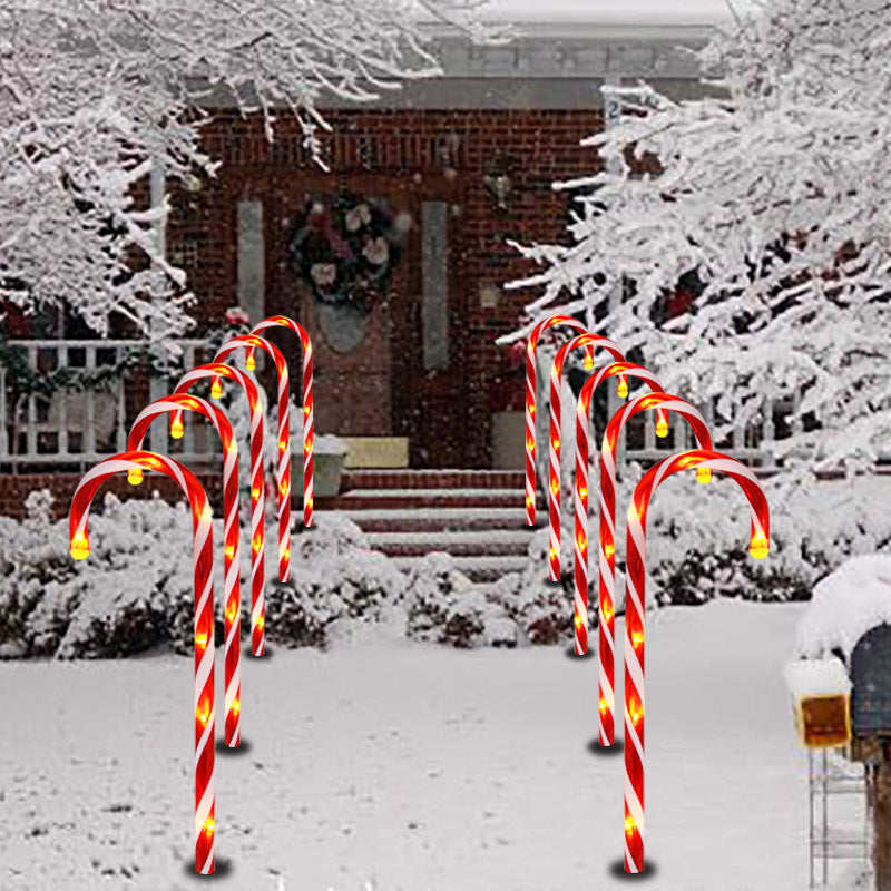 Christmas Snowflake Garden Lights Decor