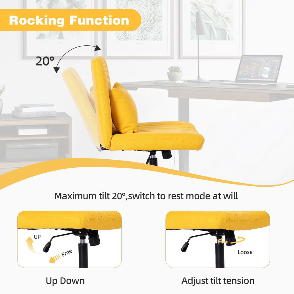 Criss Cross Office Chair with Adjustable Height – Ergonomic Design