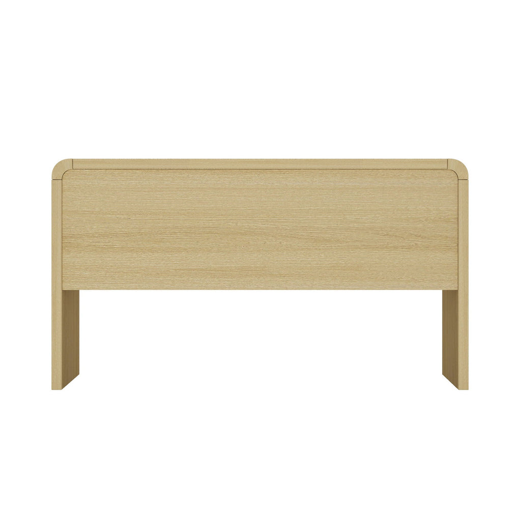Oak Office Desk with 2 Drawers - Modern Style - Grace