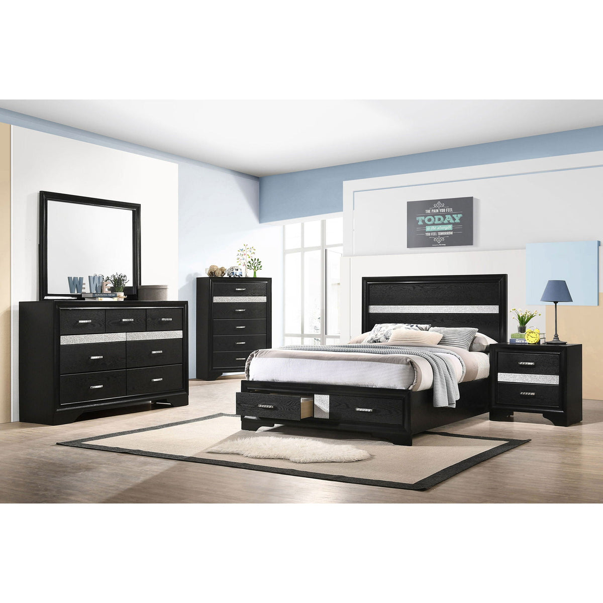 Urbana Storage Panel Bed