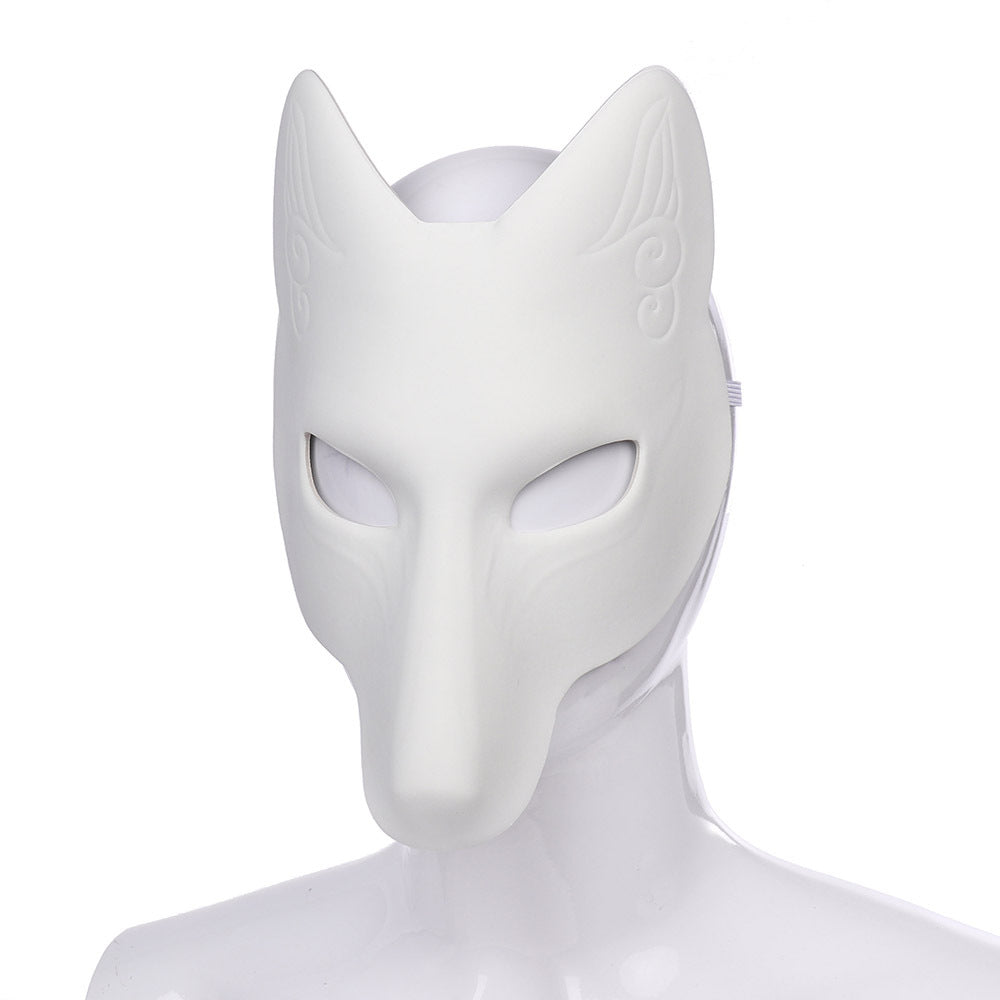 DIY Leather Fox Mask Halloween Prop