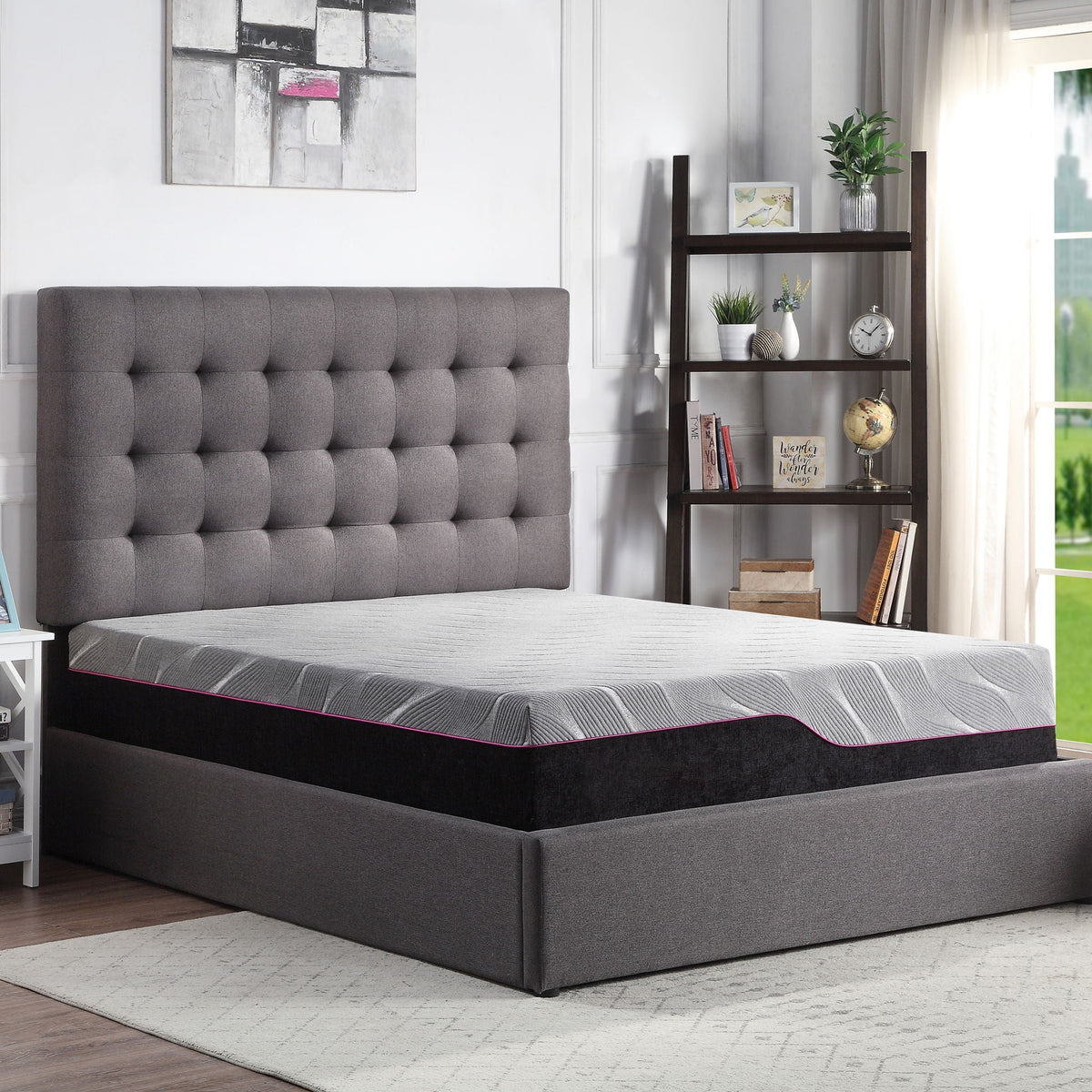 11" Renew Cooling GelCare Memory Foam Mattress with Cooling Layer - Gray
