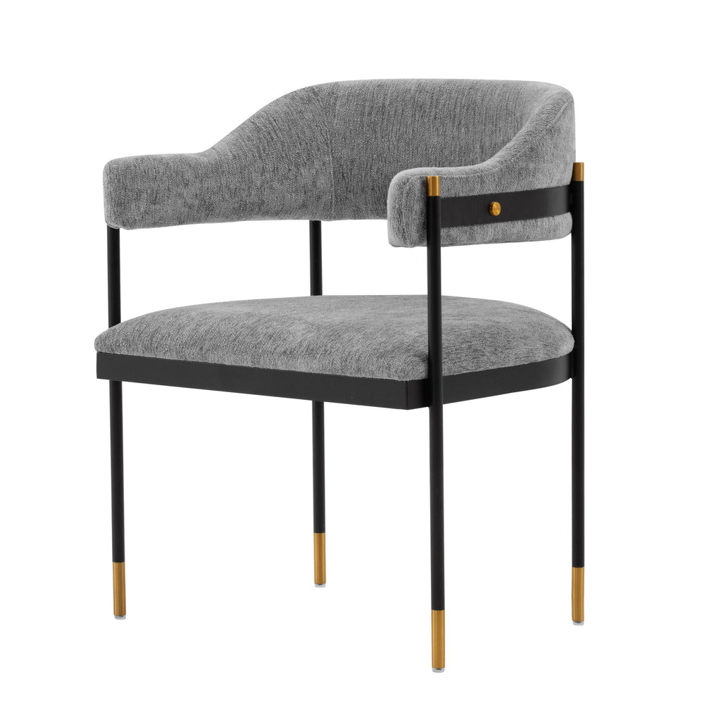 Fully Upholstered Arm Chair with Floating Back - Multiple Colors