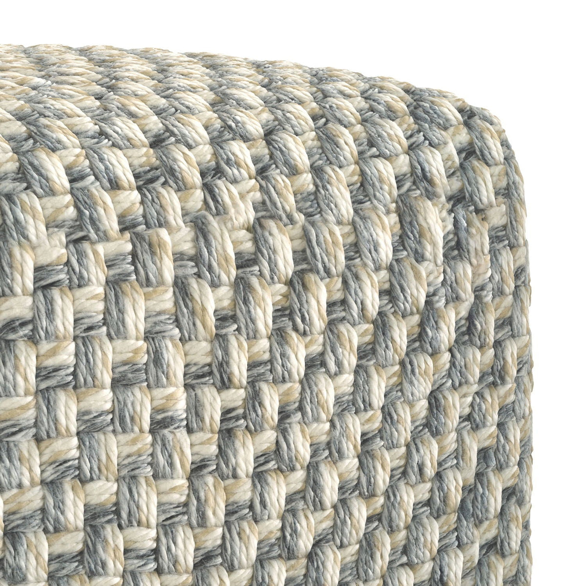Beatrix - Square Pouf - Multicolor