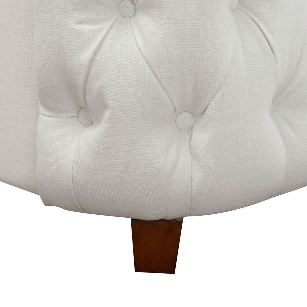 Tufted Panel Bed with Wingback Headboard and Footboard - Multiple Colors