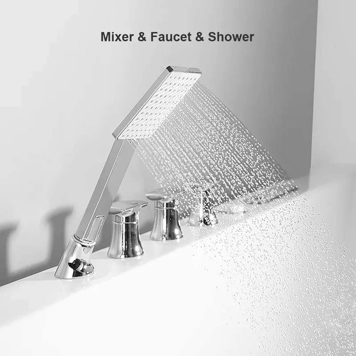 Solstice 71-Inch Luxury 2-Person Acrylic Whirlpool Tub With LED Lights Jets And Faucet (SAK69173)