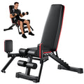 2-in-1 Weight Bench with Hip Abduction - Home Gym