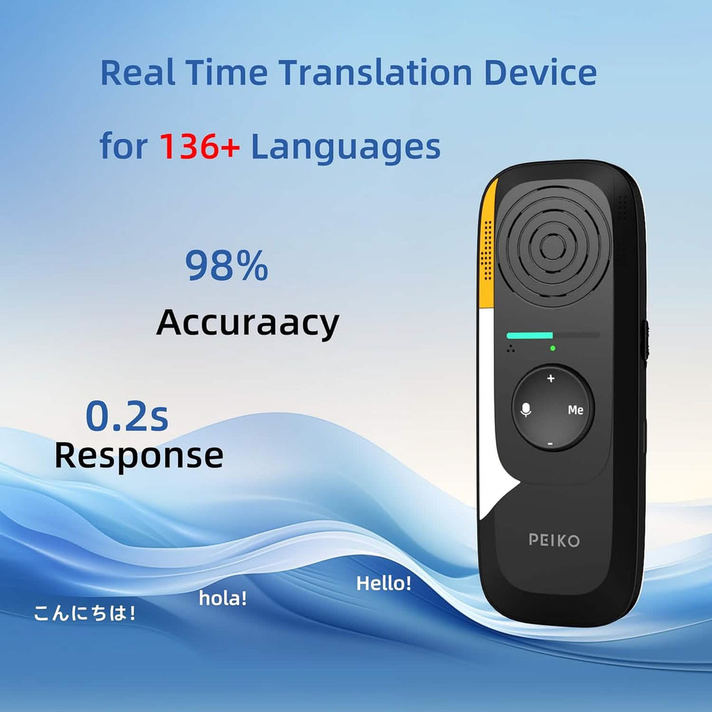 Portable Language Translator Device – 136 Languages