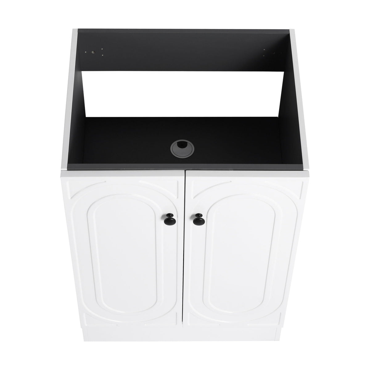 Modern Freestanding Bathroom Vanity with Soft Close Cabinet Doors - Pearl Silver, White, or Dark Green