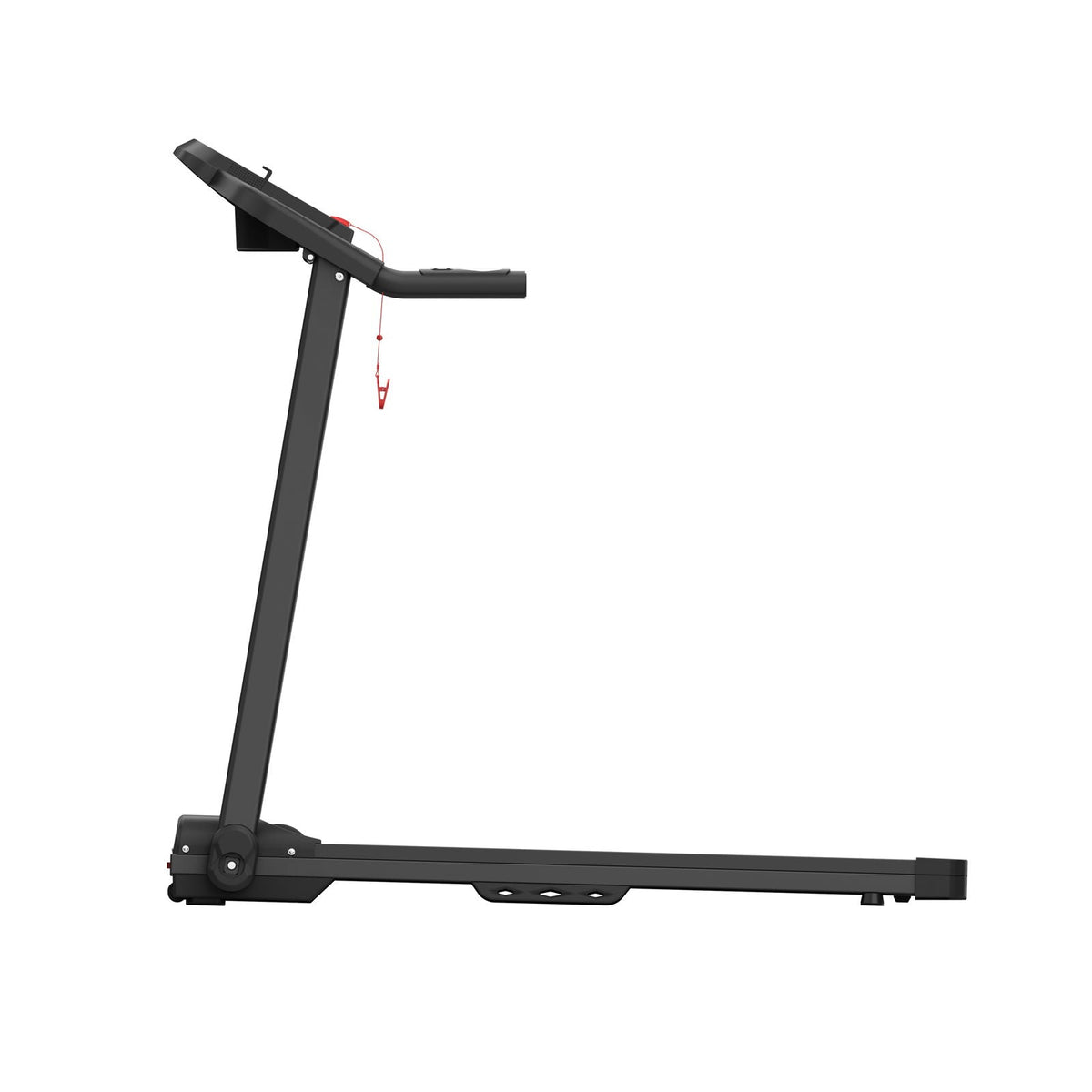 Foldable Treadmill with 2.5HP Electric Motor - Black