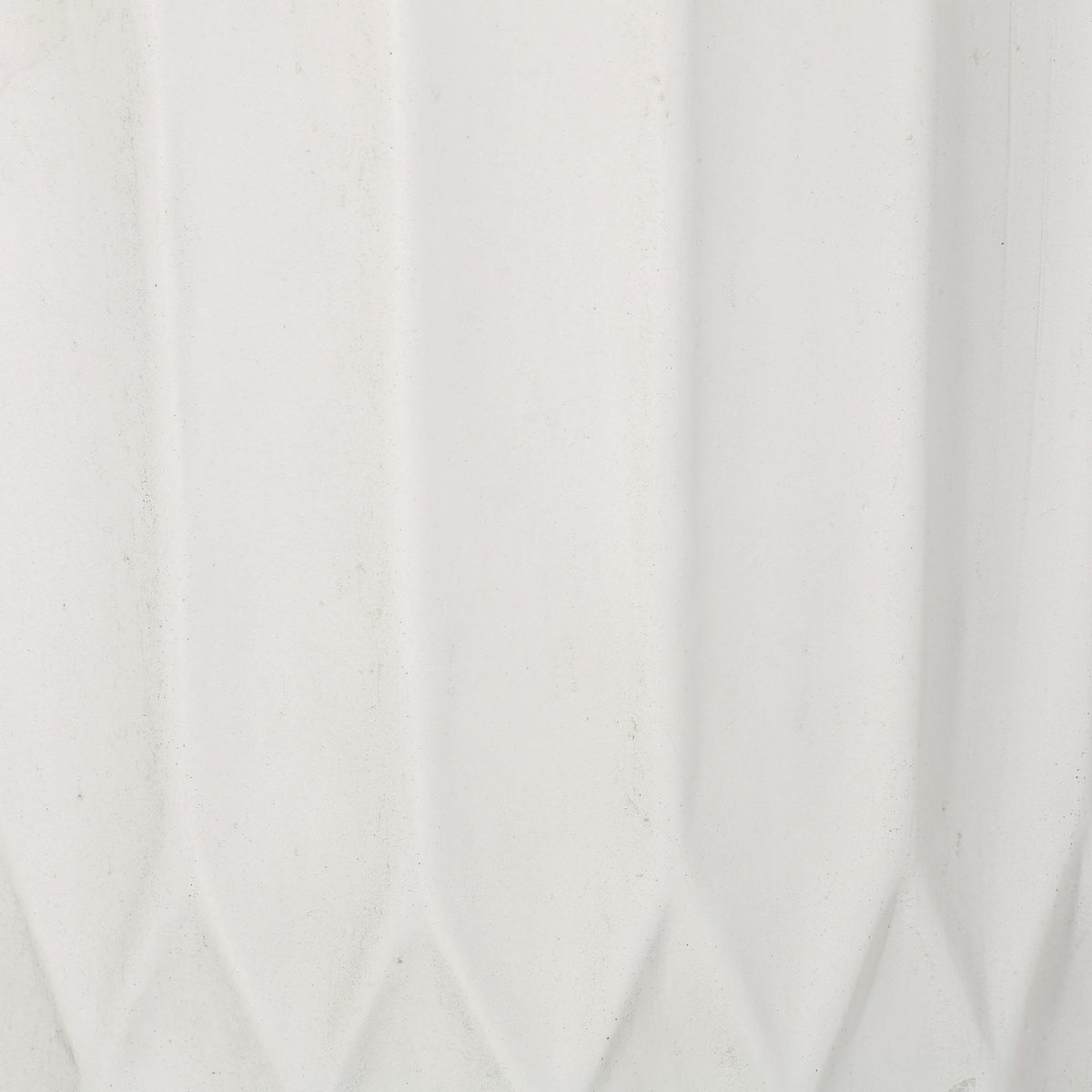 Antique White MGO Planter with Durable Magnesium Oxide Construction - 12.75" Cube