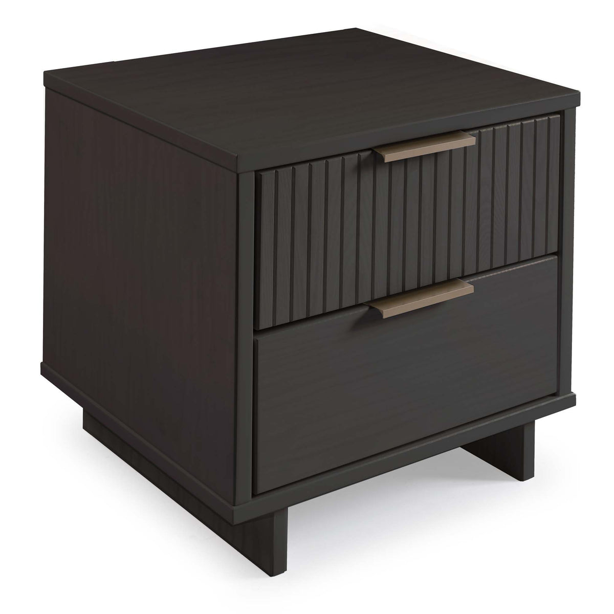 Granville Nightstand with 2 Drawers - Solid Wood Construction