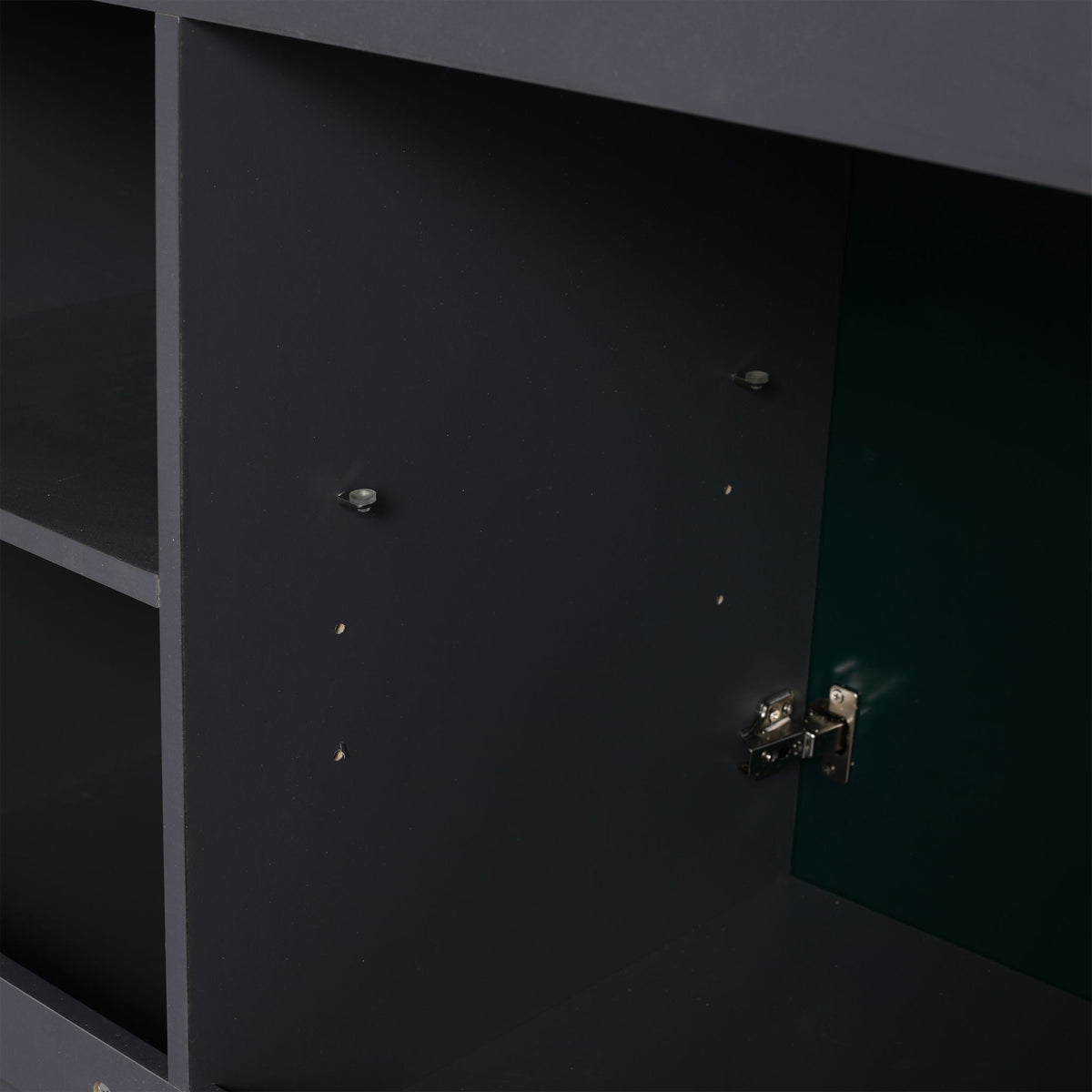Modern Freestanding Bathroom Vanity with Soft Close Cabinet Doors - Pearl Silver, White, or Dark Green