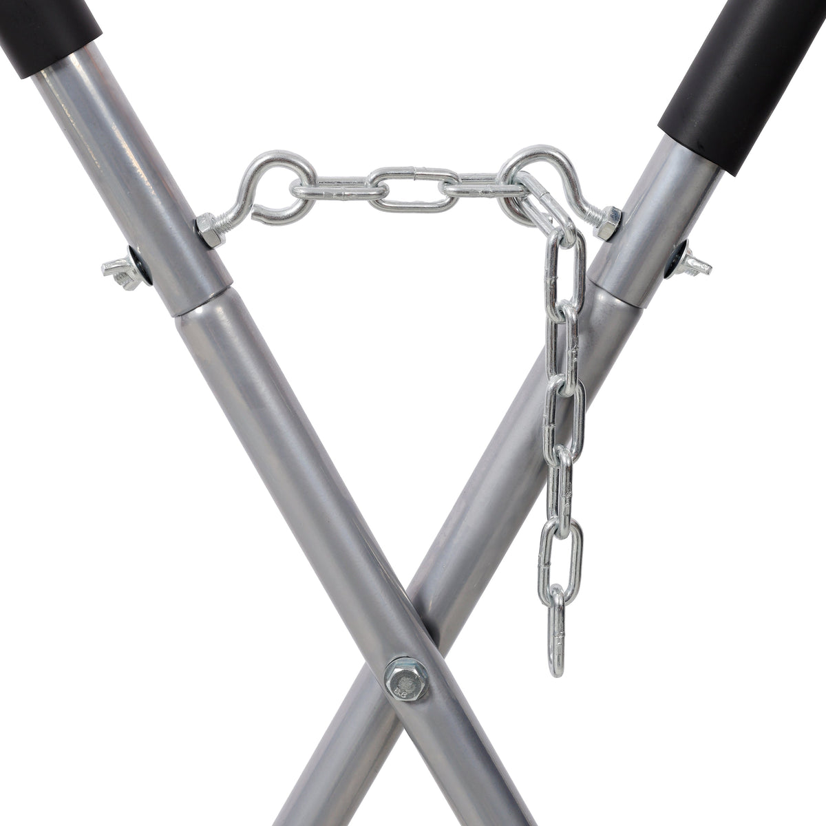 Heavy Duty Folding Work Stand with 750 lb Capacity - Silver or Black