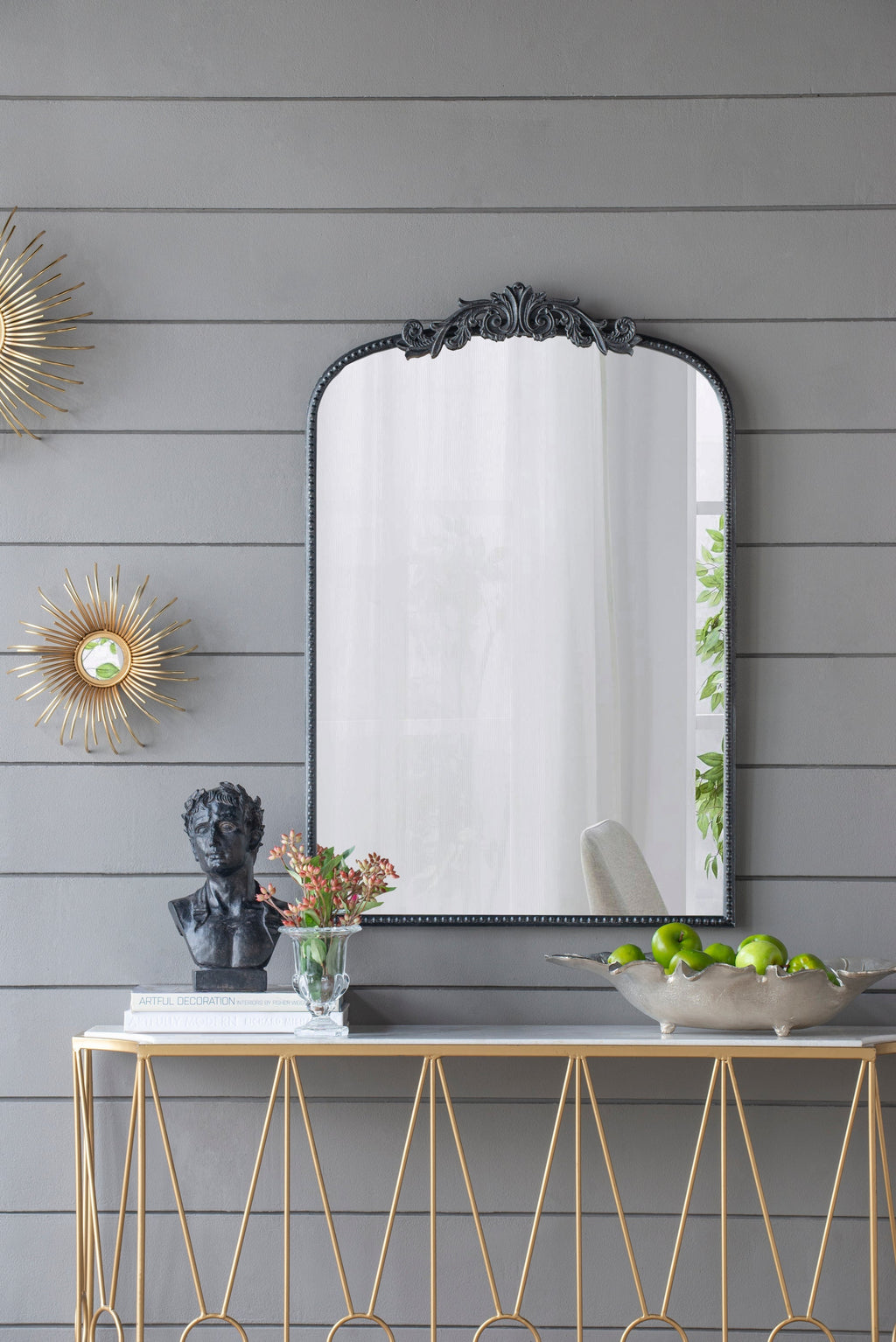 The Baroque Ébonisé™ Grand Wall Mirror