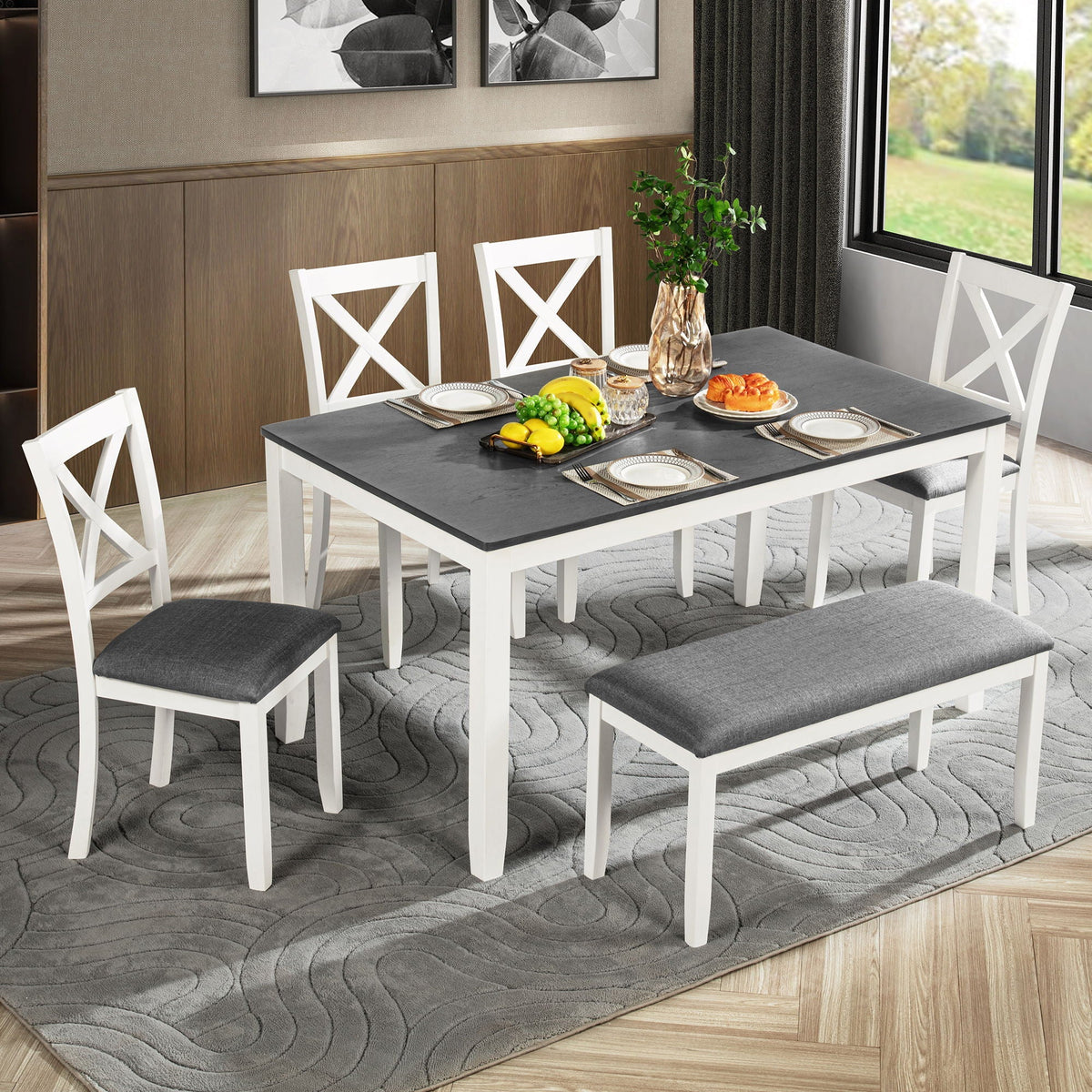 Modern Dining Table Set With Chairs