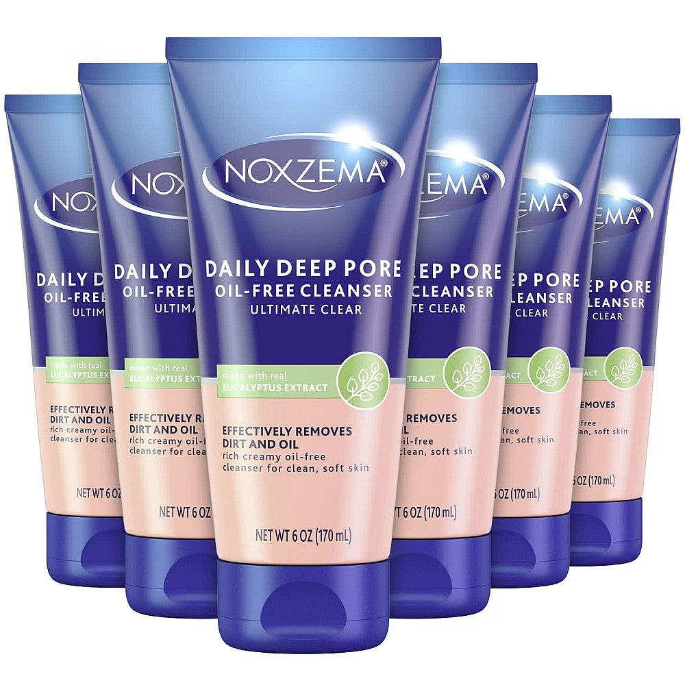 Noxzema Ultimate Clear Daily Deep Pore Face Cleanser - 6oz