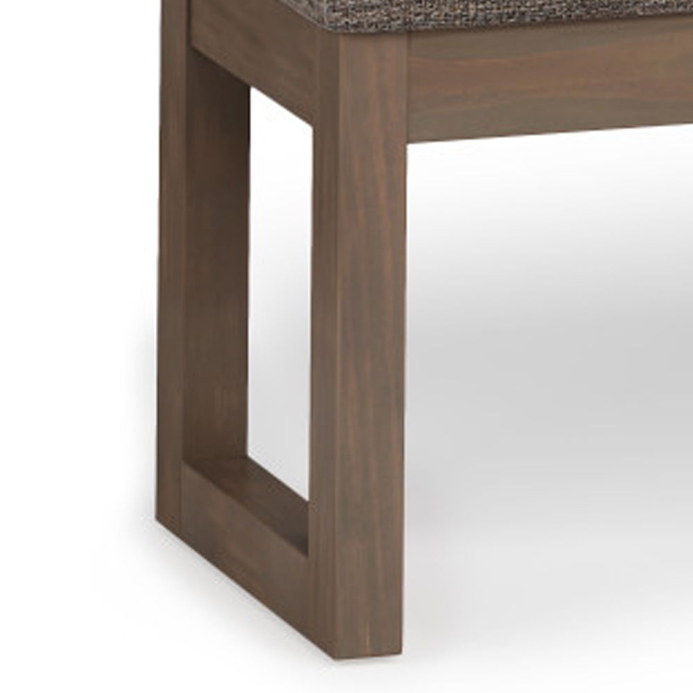 Milltown Upholstered Ottoman Bench with Versatile Design - Multiple Colors