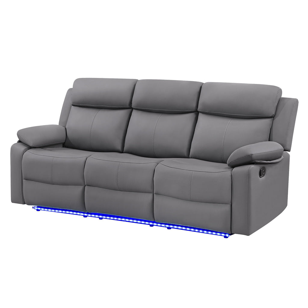 Blanche - Reclining Sofa With LED Lights
