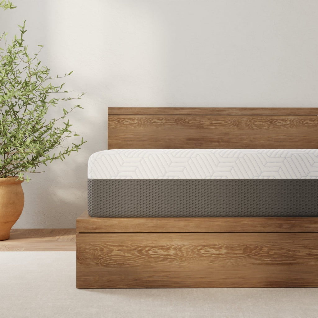 Queen Soft Mattress with Cooling Cover – 12 Inch Gel Memory Foam