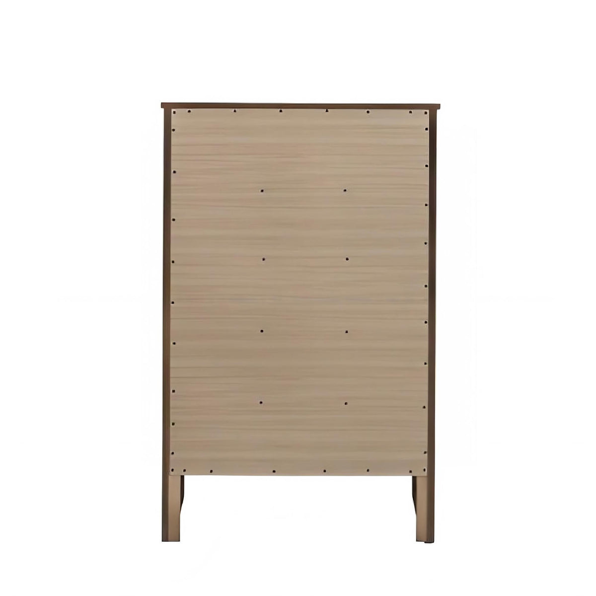 5 Drawer Storage Chest with Metal Hardware - Multiple Colors
