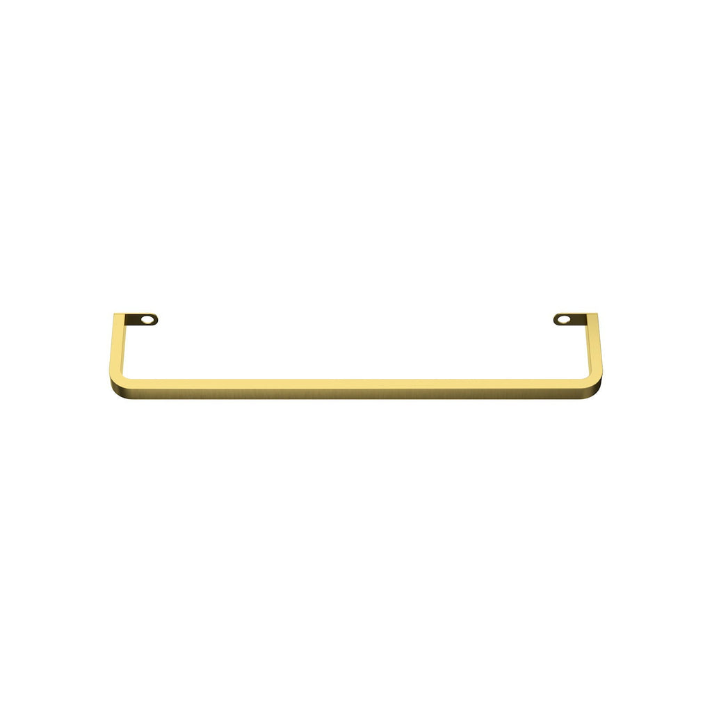 Wall Mounted Rectangular Bathroom Sink With Towel Bar