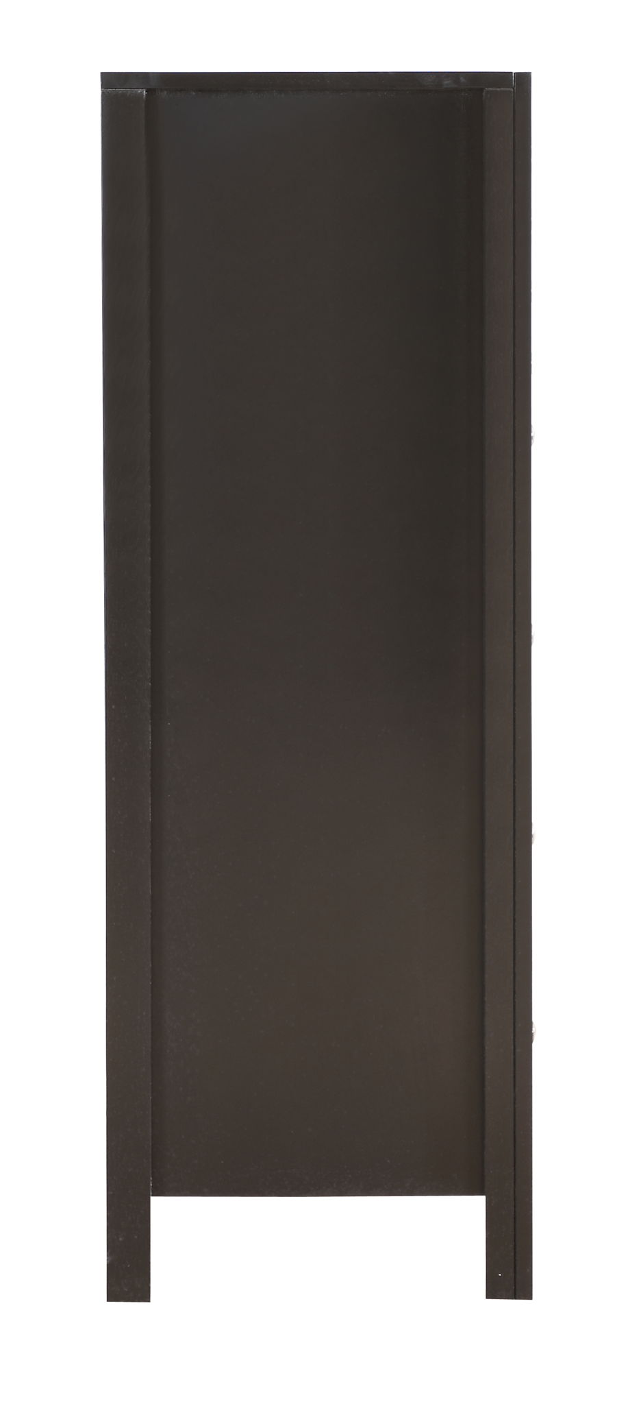 Modern Elegant Transitional Storage Chest with Spacious Drawers - Dark Red, Black, or White