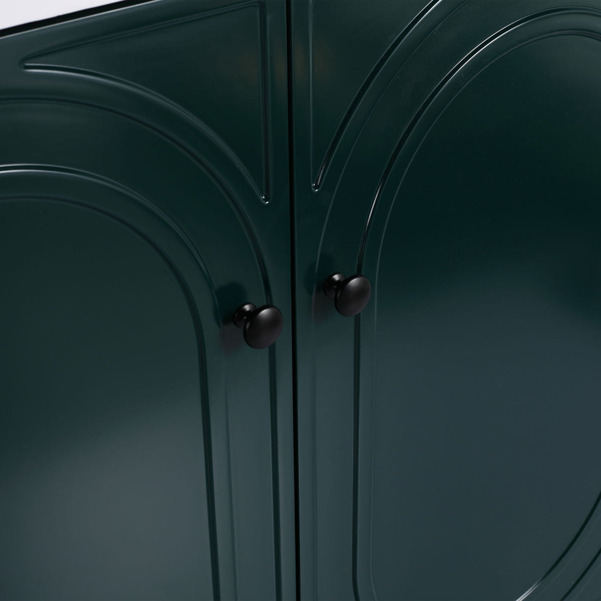 Modern Freestanding Bathroom Vanity with Soft Close Cabinet Doors - Pearl Silver, White, or Dark Green