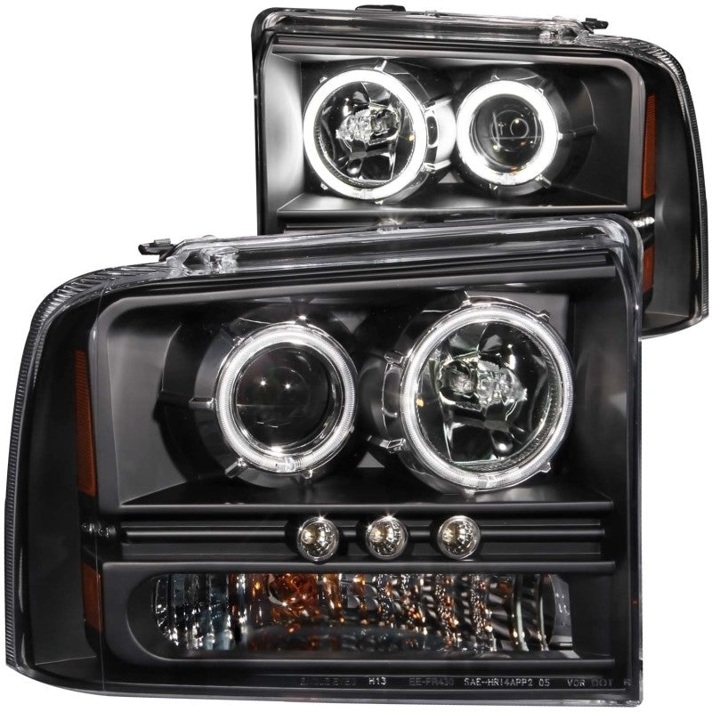2005 Excursion & 05-07 Super Duty Headlight Pair, Anzo 111117
