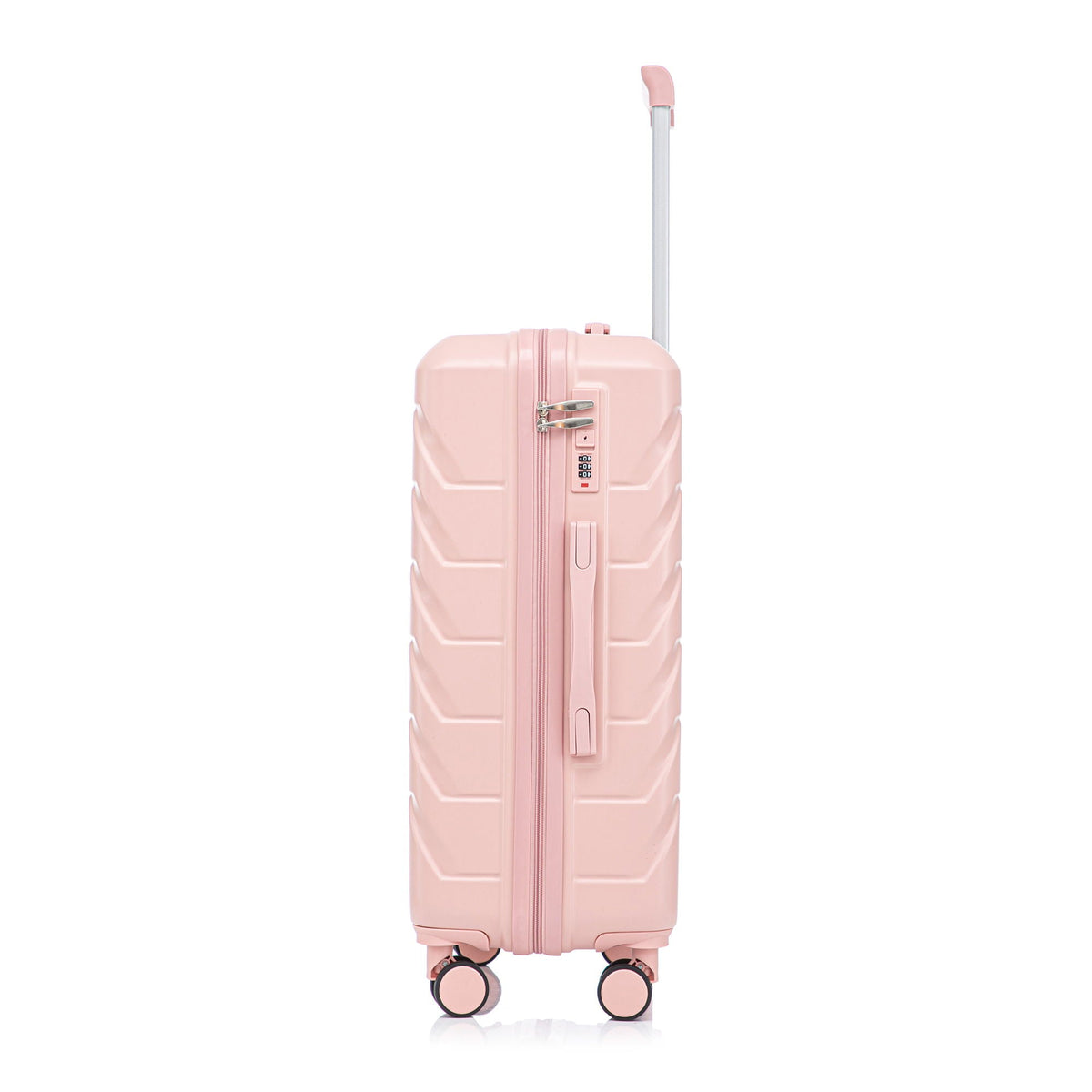 3 Pieces Set Spinner Wheel Luggage With Combination Lock