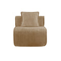 Armless Sofa Velvet