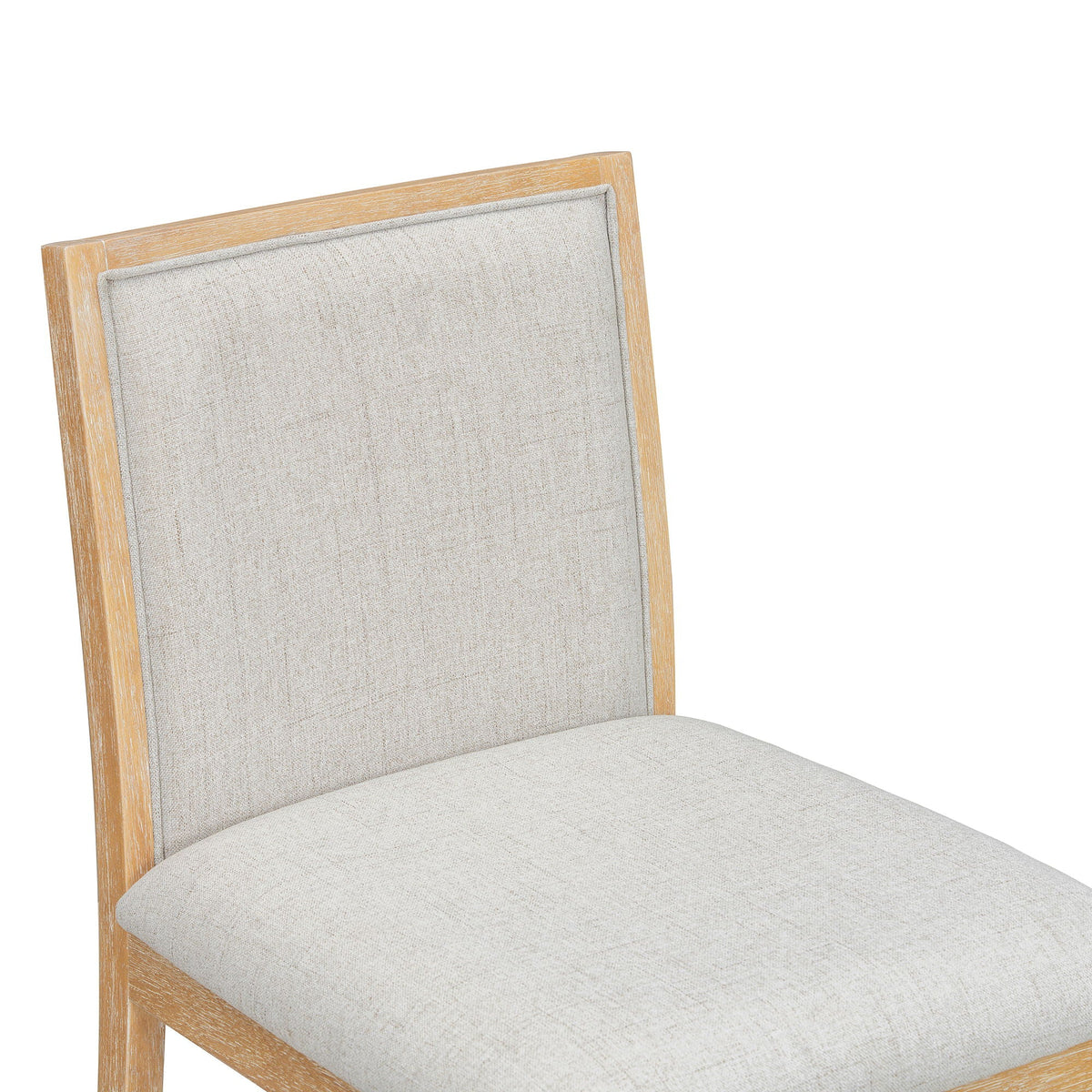 6 Piece Dining Room Set with Upholstered Chairs & Padded Bench - Light or Dark Brown