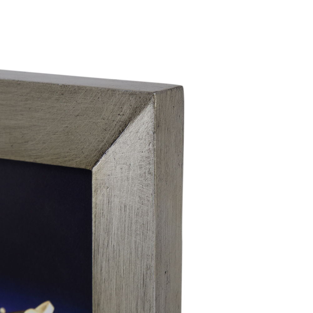 Rectangular Framed Wall Art with Durable MDF Frame - Multicolor