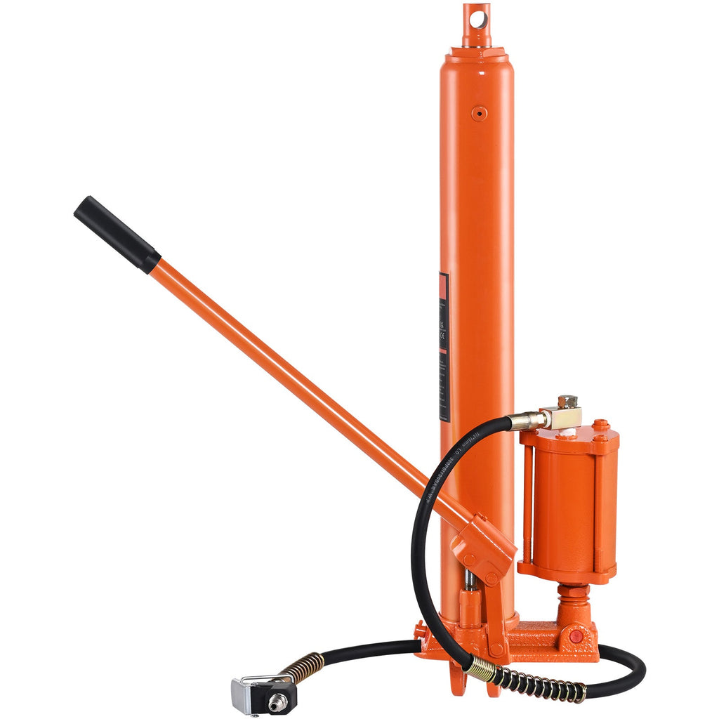 Hydraulic Long Ram Jack with Dual Pump Design - Steel
