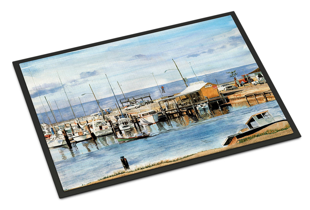 The Pass Bait Shop Doormat Indoor Outdoor 24H X 36W Front Door Mat Rugs for Entryway, Non Slip Washable Low Pile,