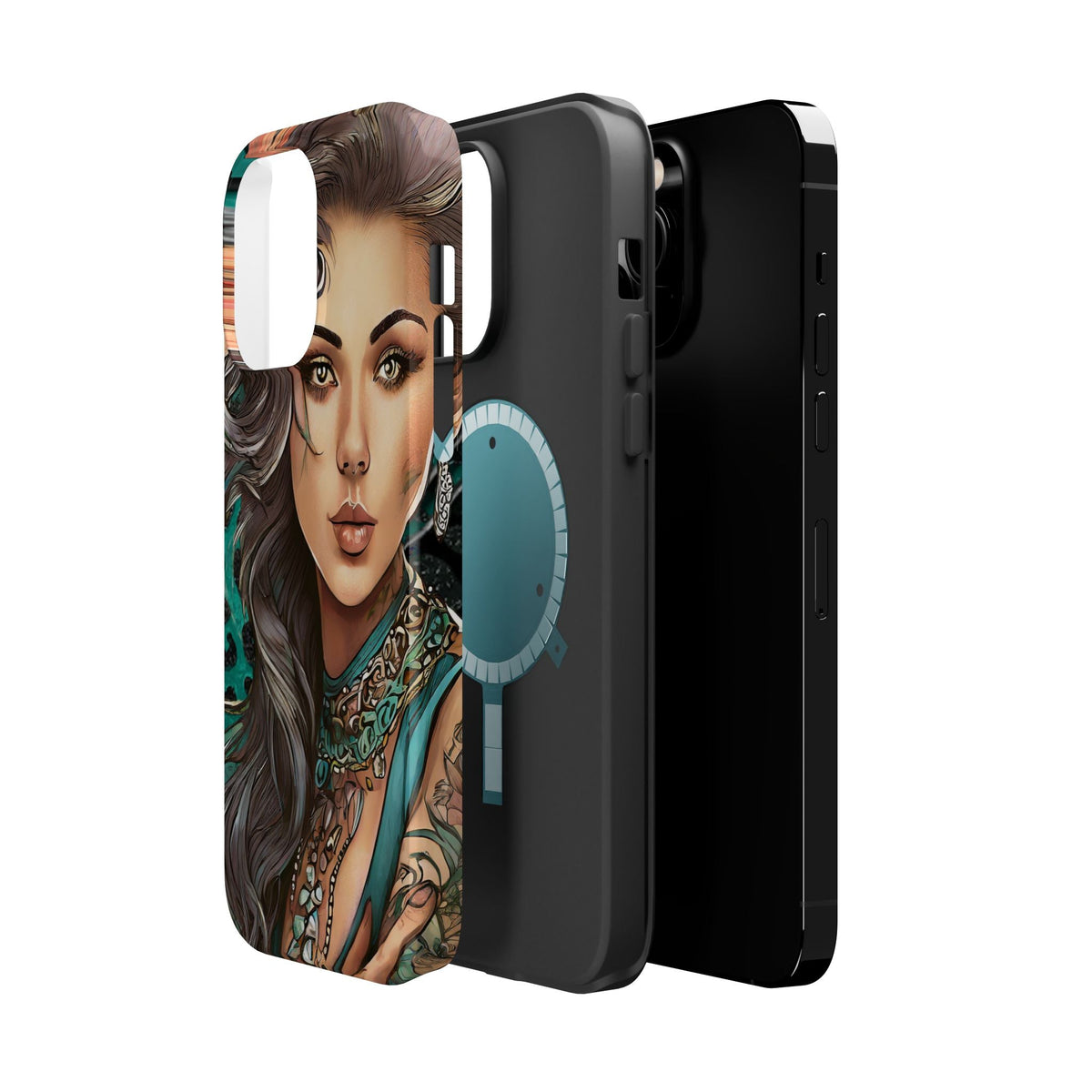 Vibrant Beauty Magnetic Tough Phone Case
