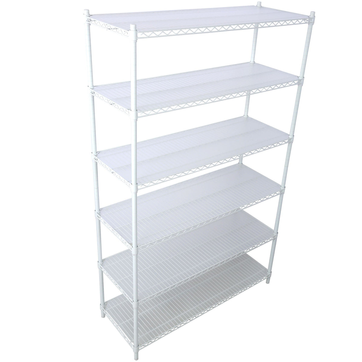 6 Tier Heavy Duty Metal Shelf Wire Shelving Unit