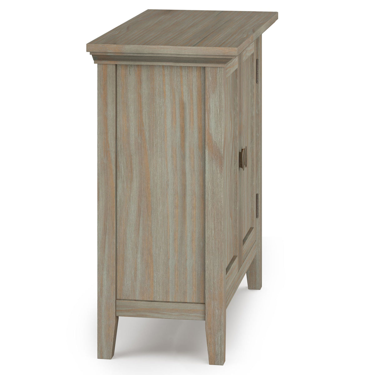 Handcrafted Low Storage Cabinet with Adjustable Shelves - Multiple Colors