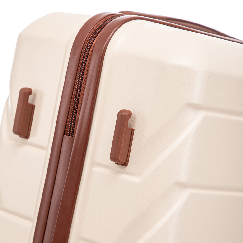 3 Pieces Set Spinner Wheel Luggage With Combination Lock
