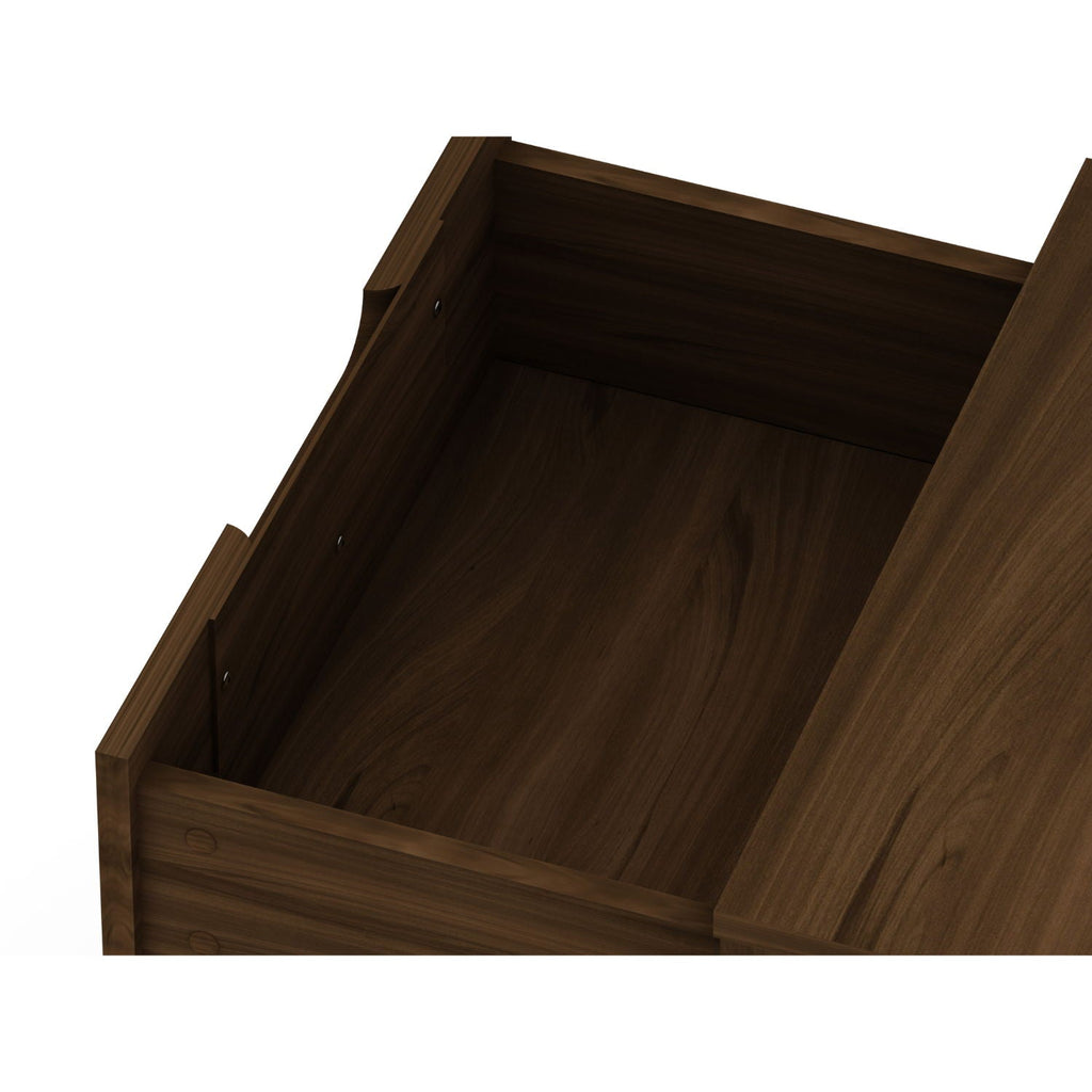 2 Drawer Nightstand with Durable Splayed Legs - Multiple Colors