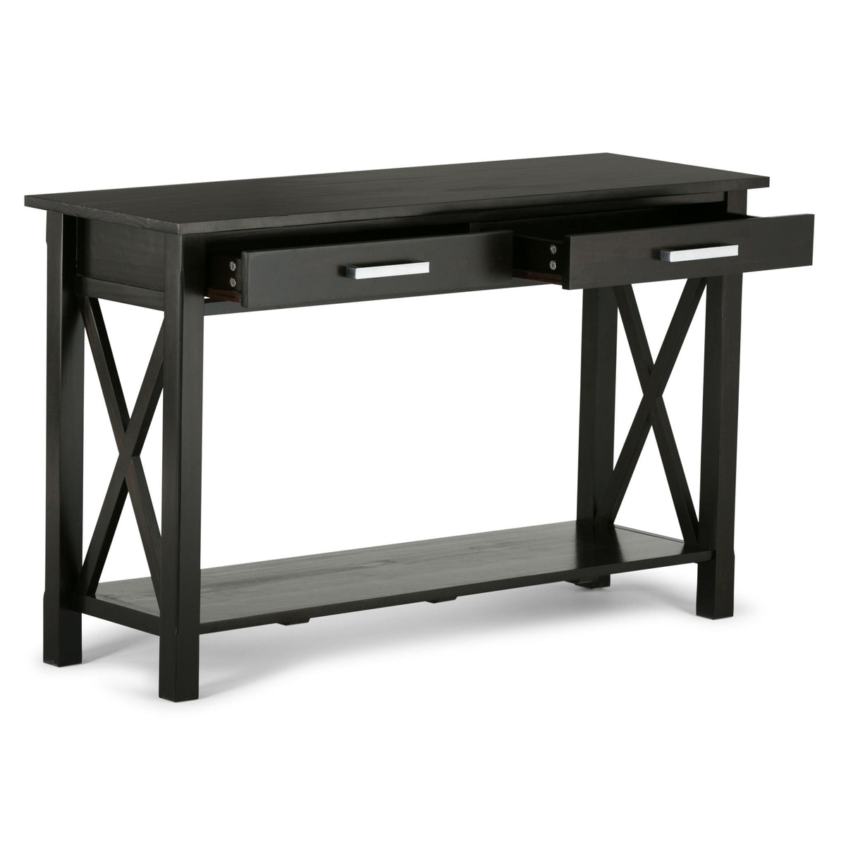 Handcrafted Console Table with Drawer Storage - Multiple Colors