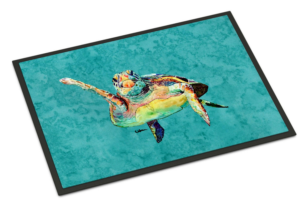 Turtle Doormat Indoor Outdoor 18H X 27W Front Door Mat Rugs for Entryway, Non Slip Washable
