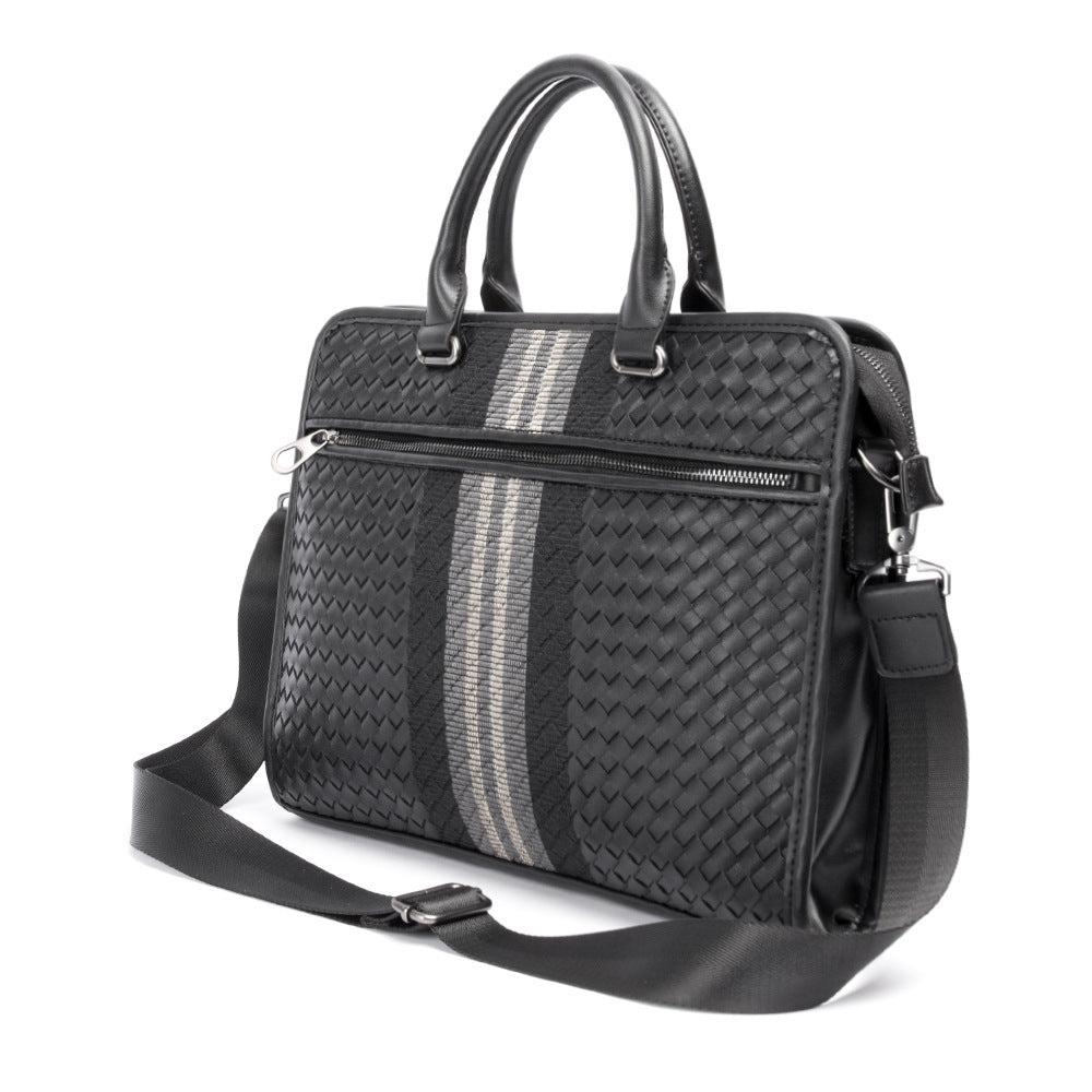 Men's Shoulder Crossbody Briefcase