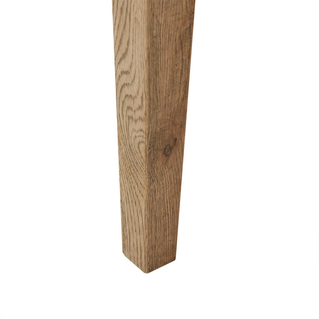 Dining Chair With Skirts Set of 2 with Solid Wood Frame - Beige