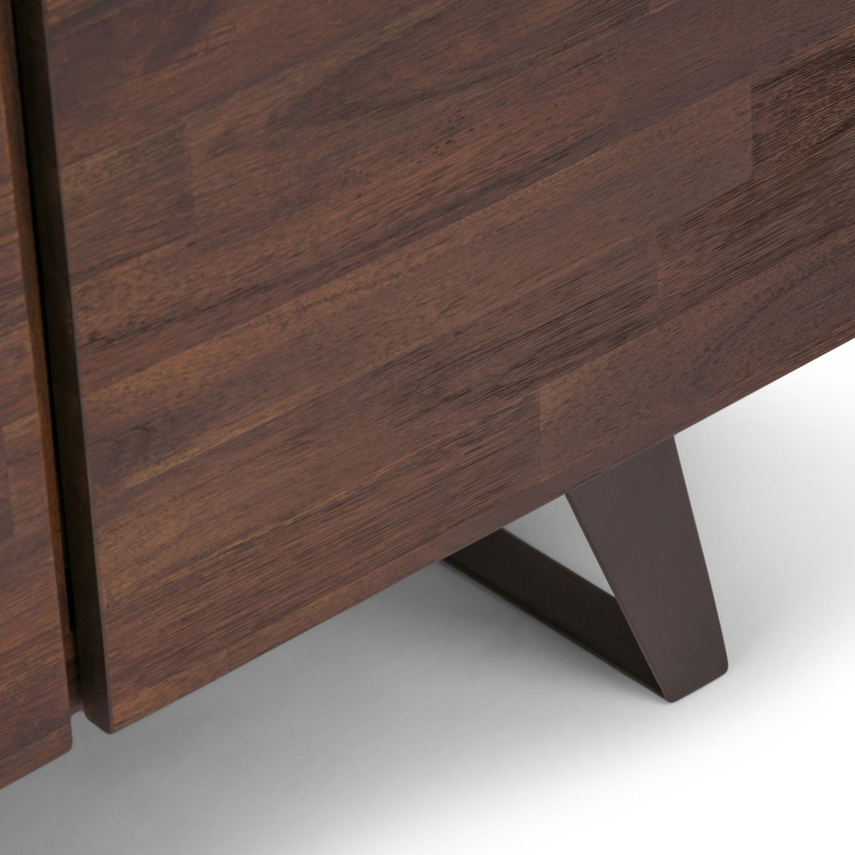 Lowry Medium Handcrafted Storage Cabinet with Adjustable Shelves - Choose Your Color