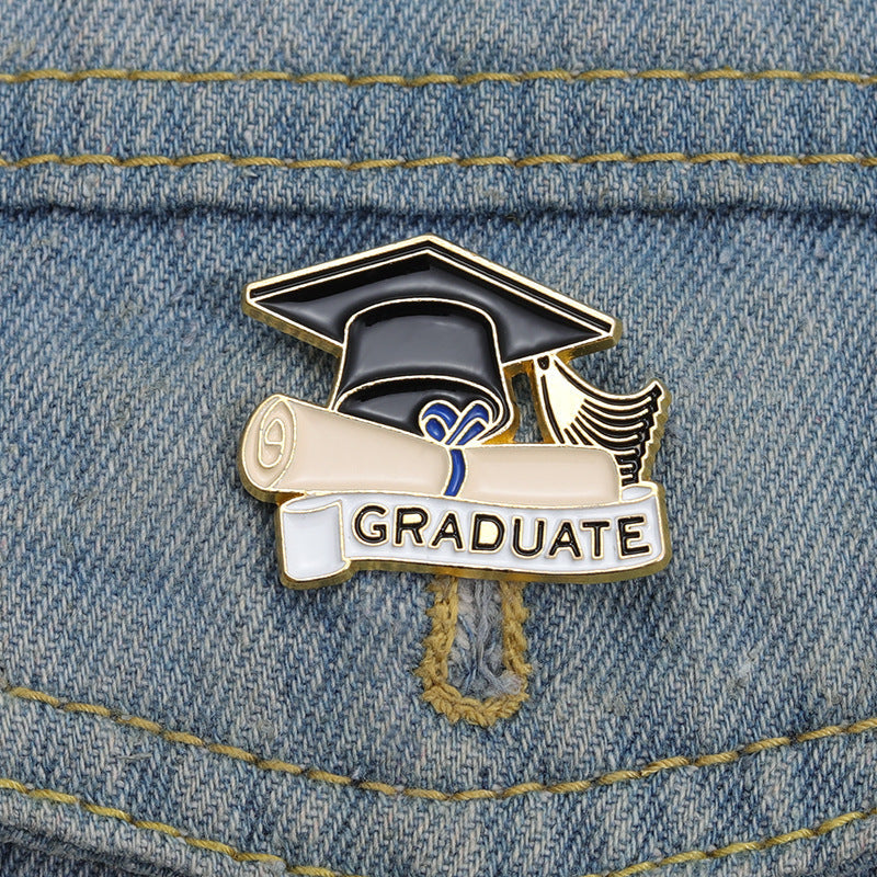 Golden M Badge Bag Accessory
