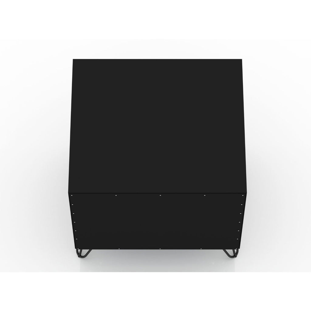 2 Drawer Nightstand with Durable Splayed Legs - Multiple Colors