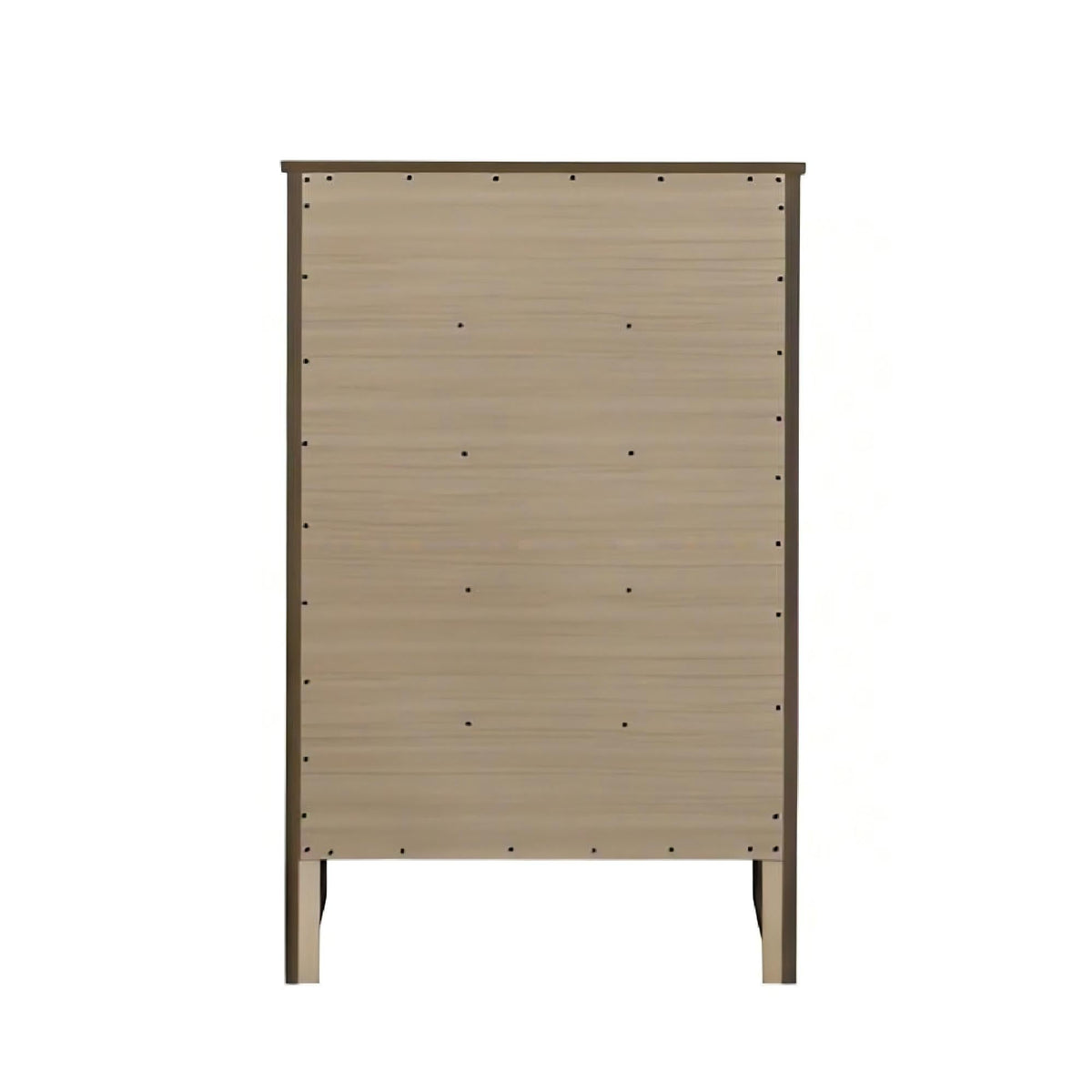 5 Drawer Storage Chest with Metal Hardware - Multiple Colors