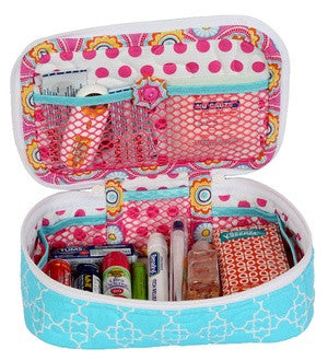 All Aboard! Train Case Trio Pattern