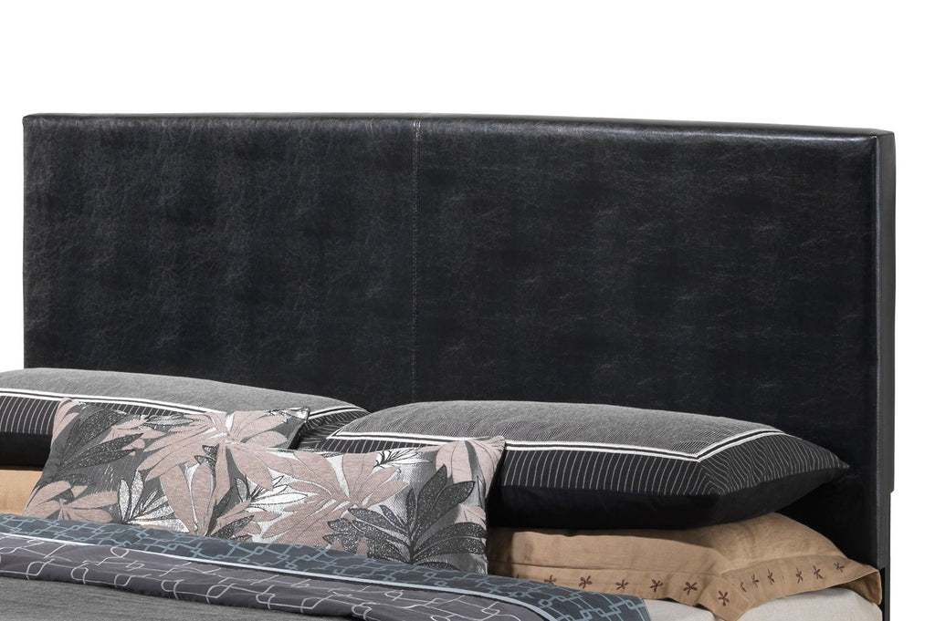 Elegant Platform Bed with Upholstered Finish - Multiple Colors